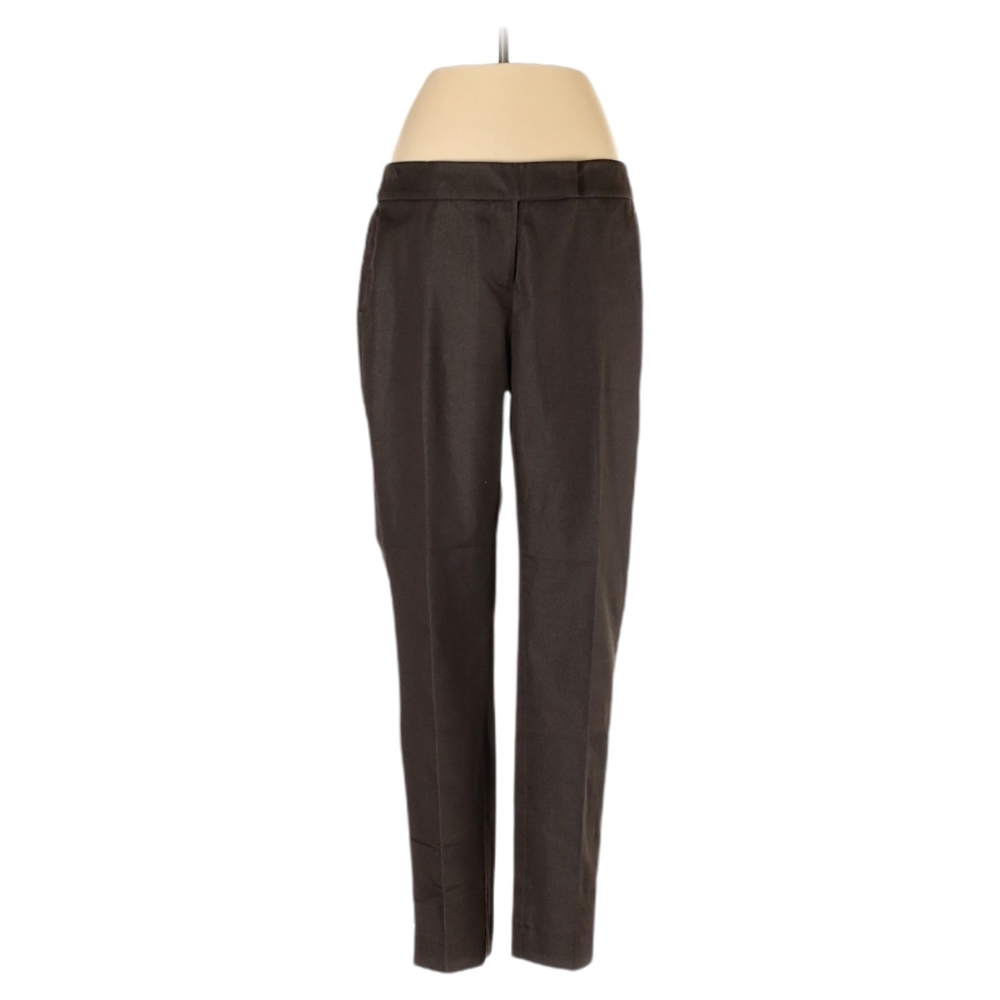 W by Worth Brown Slim Straight-Leg Trousers